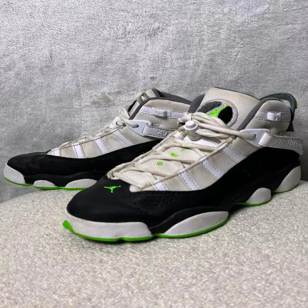 Nike Jordan 6 Rings GS Altitude Green Mid Top Youth 7 Basketball Jumpman GOATed